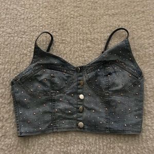 💫Jean Bralette top